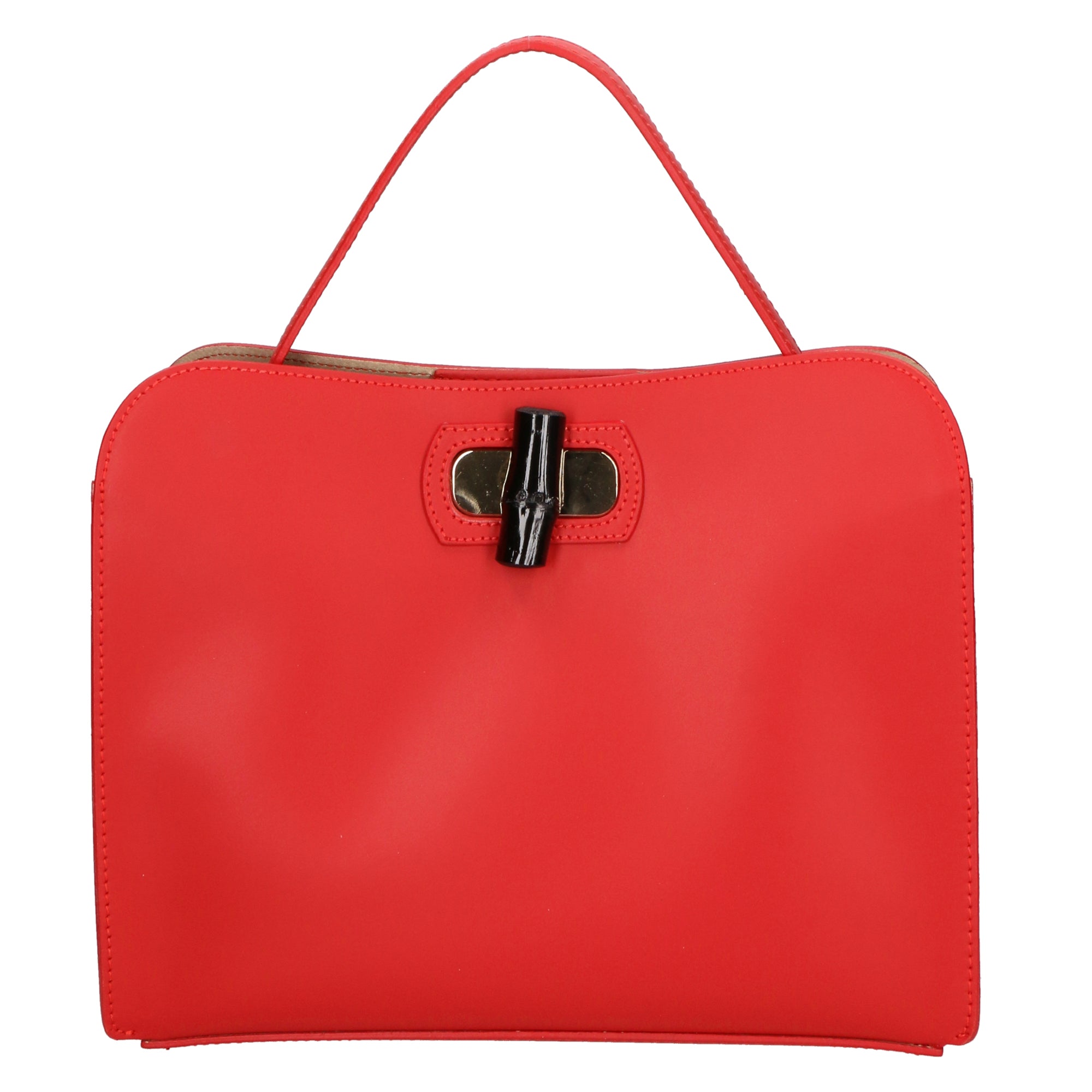 Kashia Borsa a mano da donna 100% pelle 06012-L214 ROSSO Gave Lux