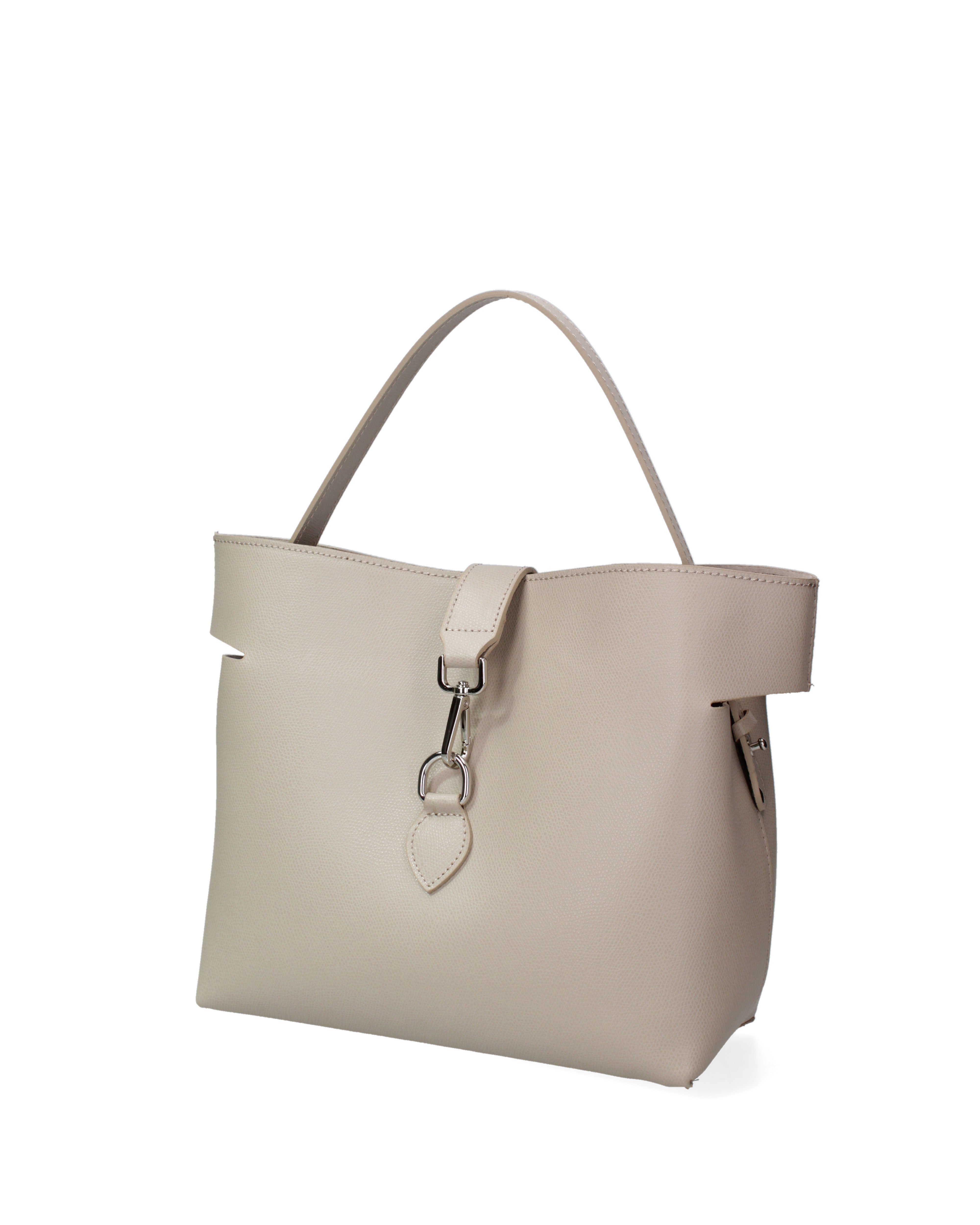 Liviana Borsa a mano da donna Vera pelle 07379-PL05 CAPPUCCINO Gave Lux