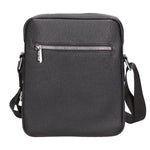 Borsa a tracolla uomo Pelle vegana PU PCL3026-BLACK Northampton Polo Club
