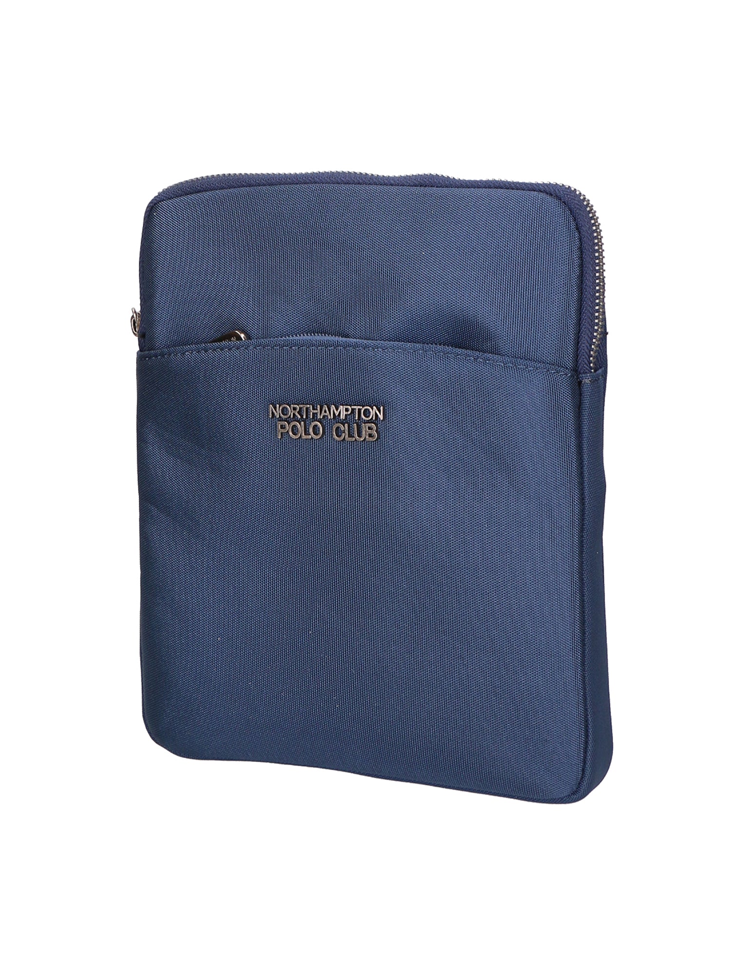 Borsa a tracolla uomo Pelle vegana + Tessuto PCL3153-BLU Northampton Polo Club