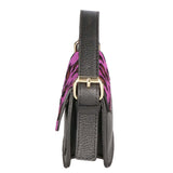 Aleide Borsa a mano da donna Vera pelle 04858-LEO G FUXIA Gave Lux