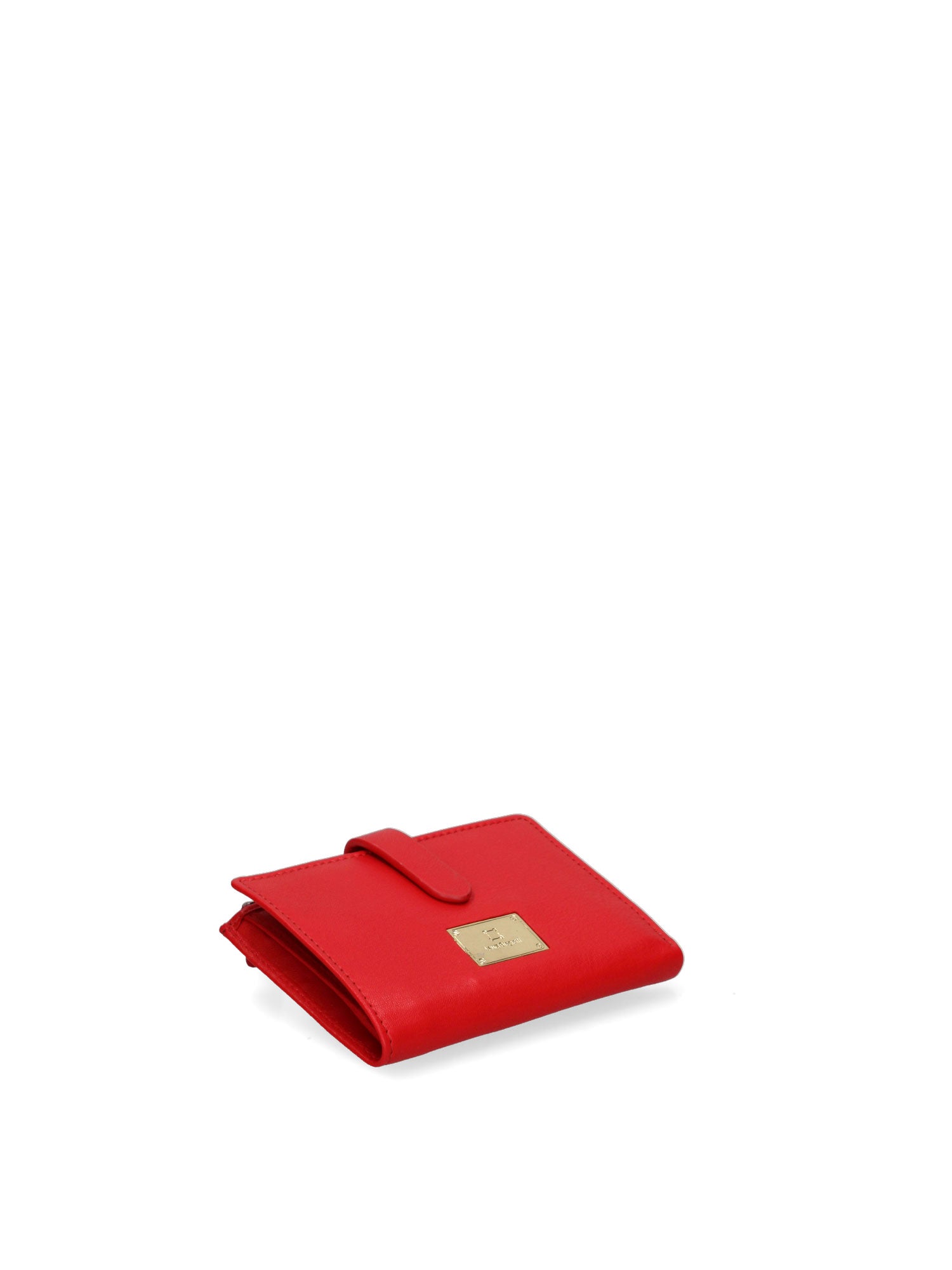 Portafoglio da donna in vera pelle Casual LB7702-20-RED Laura Biagiotti