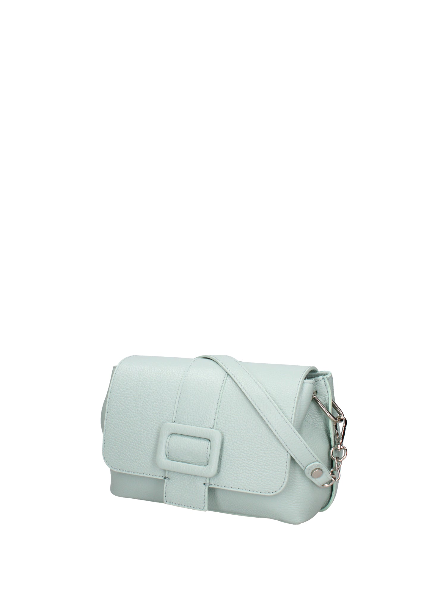 Borsa a tracolla da donna Vera pelle 07143-D102 CIELO Roberta Rossi