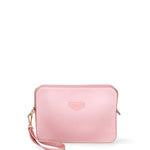 Borsa a tracolla da donna 100% Pvc FLAT-FLOWE-OLD ROSE - LIGHT GOLD Marc Ellis