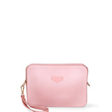 Borsa a tracolla da donna 100% Pvc FLAT-FLOWE-OLD ROSE - LIGHT GOLD Marc Ellis