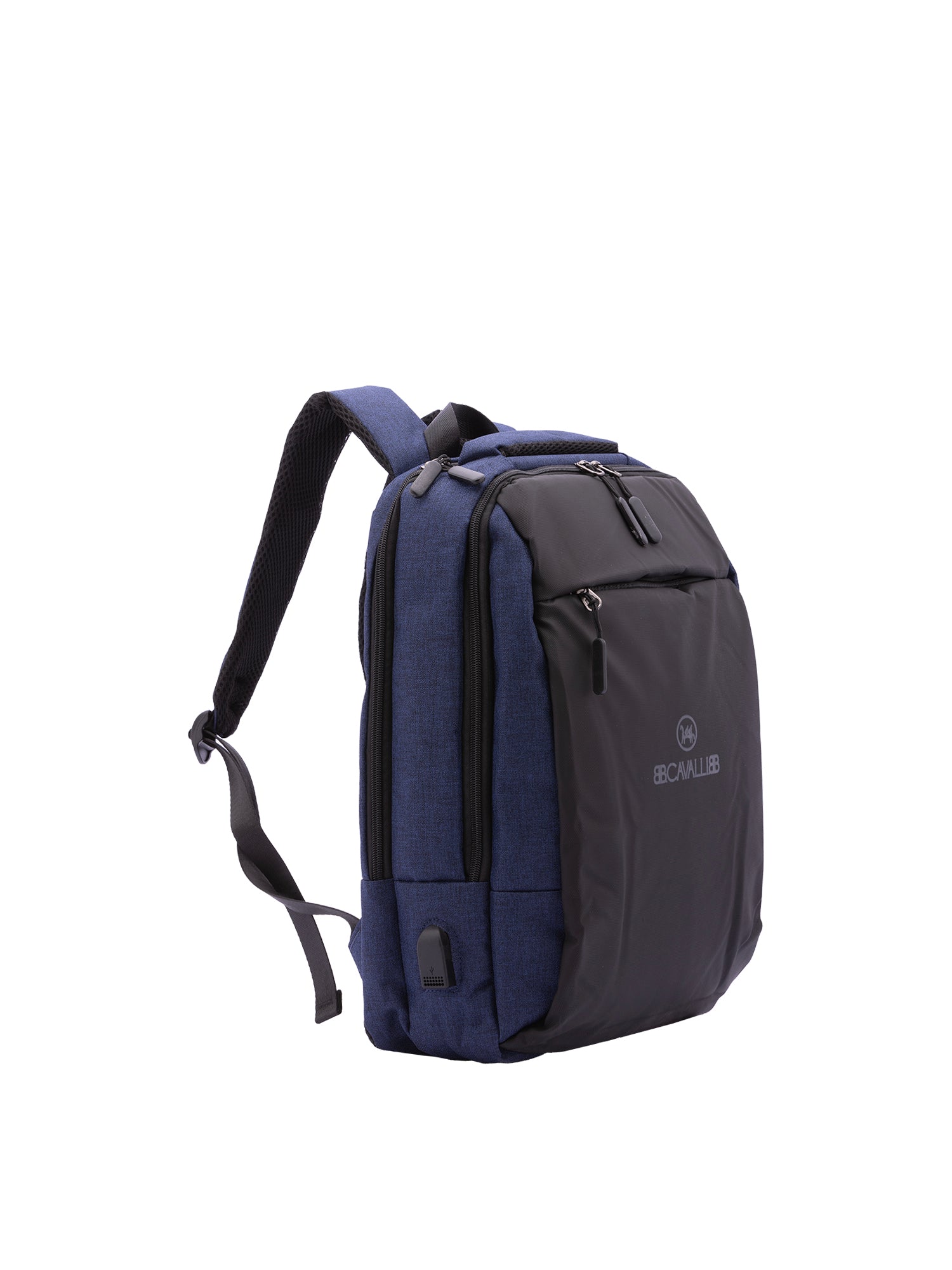 Zaino uomo in poliestere Casual BC1289-BLU B Cavalli