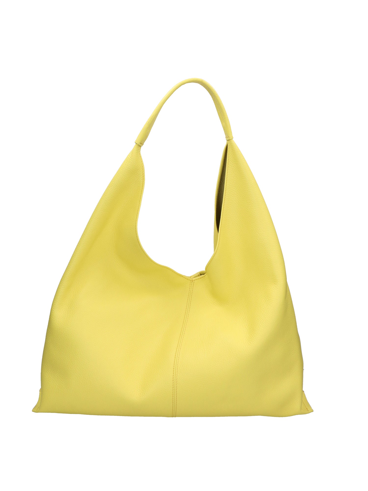 Ginger Borsa a spalla da donna Vera pelle 05788-D84 LIMONE Gave Lux