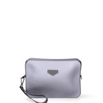 Borsa a tracolla da donna 100% Pvc FLAT-FLOWE-GUN METAL - CDF Marc Ellis