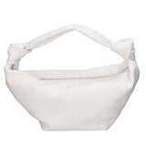 Lunaria Borsa a spalla da donna Vera pelle 06007-BIANCO WHITE Gave Lux