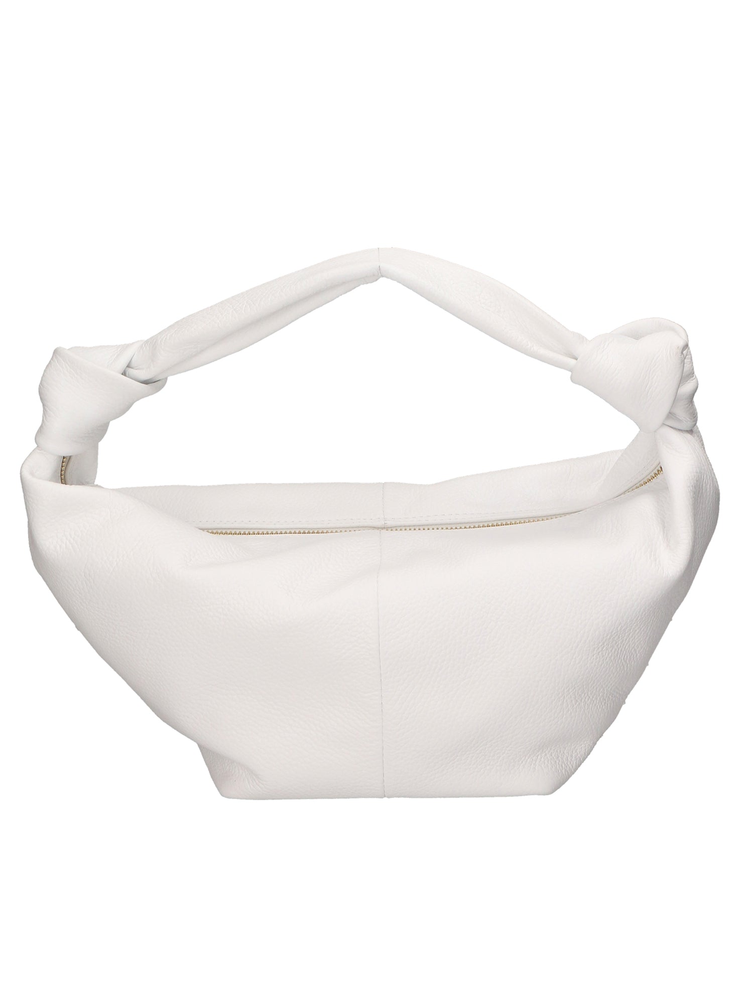 Lunaria Borsa a spalla da donna Vera pelle 06007-BIANCO WHITE Gave Lux