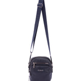 Borsa a tracolla da uomo Ecopelle BC1192-BLU B Cavalli