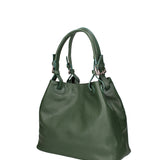 Amélia Borsa a spalla da donna Vera pelle 7028-D14 VERDE SCURO Gave Lux