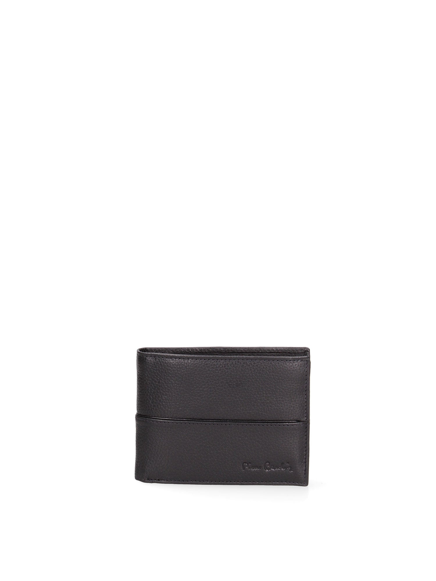 Portafoglio uomo in vera pelle Sfoderato 8805-129-NERO Pierre Cardin