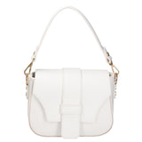 Ileana Borsa a spalla da donna Vera pelle 06282-BIANCO WHITE Gave Lux