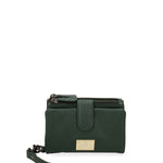 Portafoglio donna in vera pelle Casual LB7702-29-GREEN Laura Biagiotti