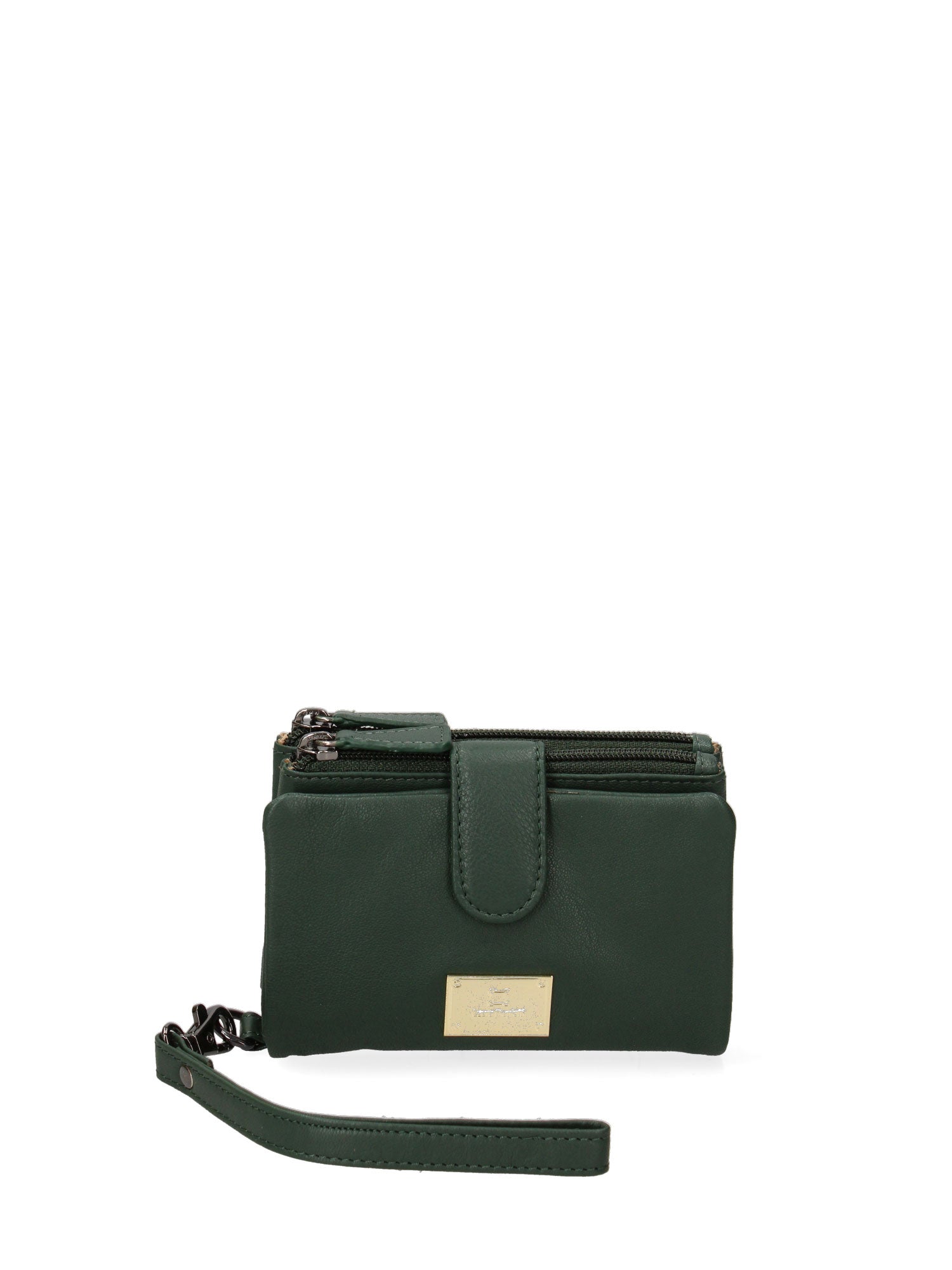 Portafoglio donna in vera pelle Casual LB7702-29-GREEN Laura Biagiotti