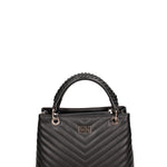 Borsa a mano da donna Vera pelle JR-W-1107SA-BLACK-SILVER John Richmond