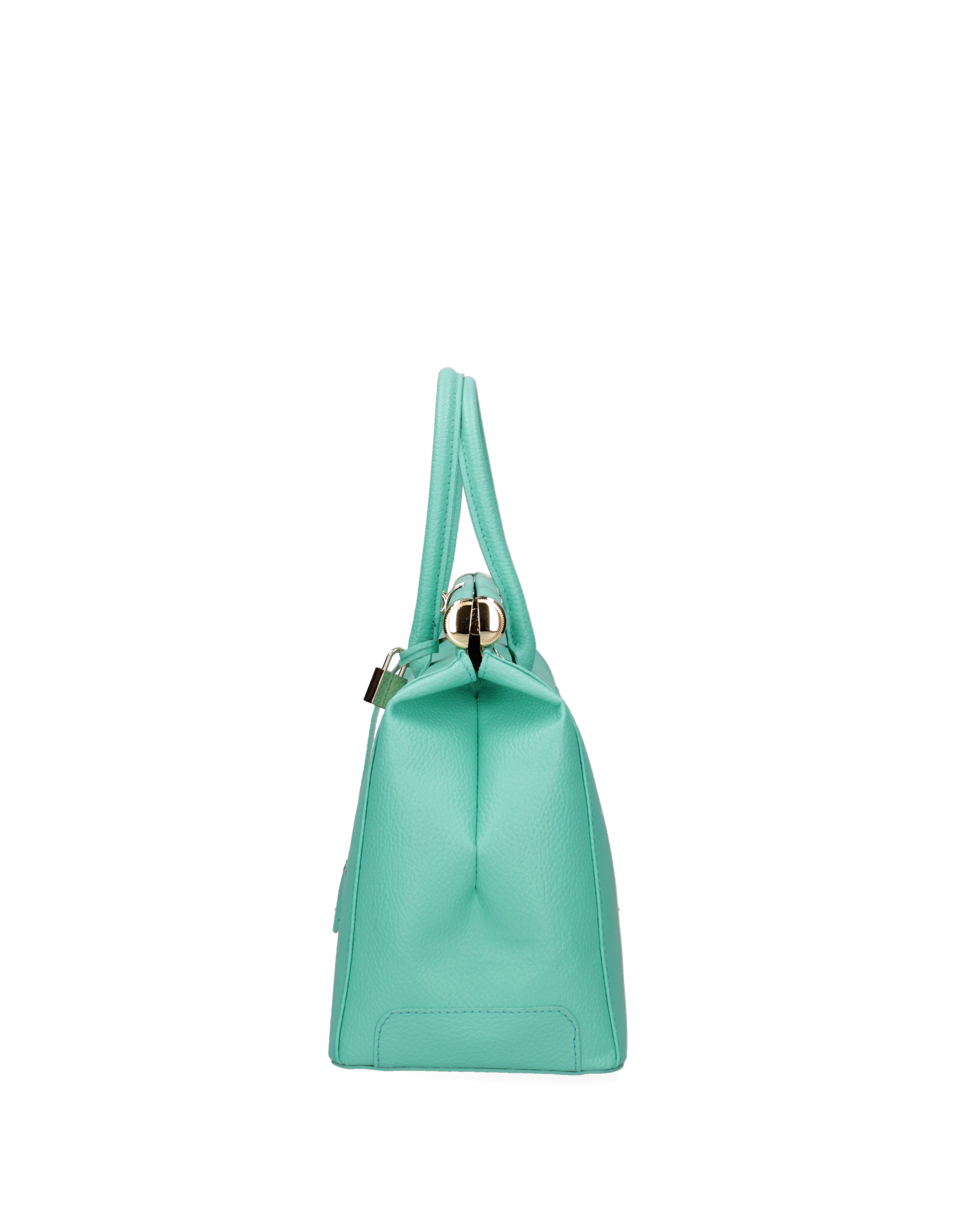 Aleria Borsa a mano da donna Vera pelle 8005-D30 SMERALDO Gave Lux