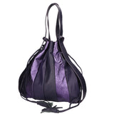 Oceania Borsa a spalla da donna Vera pelle 580041-VIOLA PURPLE Gave Lux