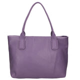 Lorena Borsa a spalla da donna Vera pelle 06506-D87 VIOLET Gave Lux