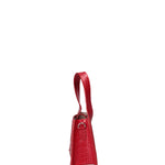 Borsa a mano da donna Vera pelle effetto cocco 07220-C58 ROSSO Roberta Rossi