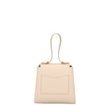 Borsa a mano da donna 100% pelle 07204-L116 BEIGE Viola Castellani