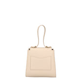 Borsa a mano da donna 100% pelle 07204-L116 BEIGE Viola Castellani