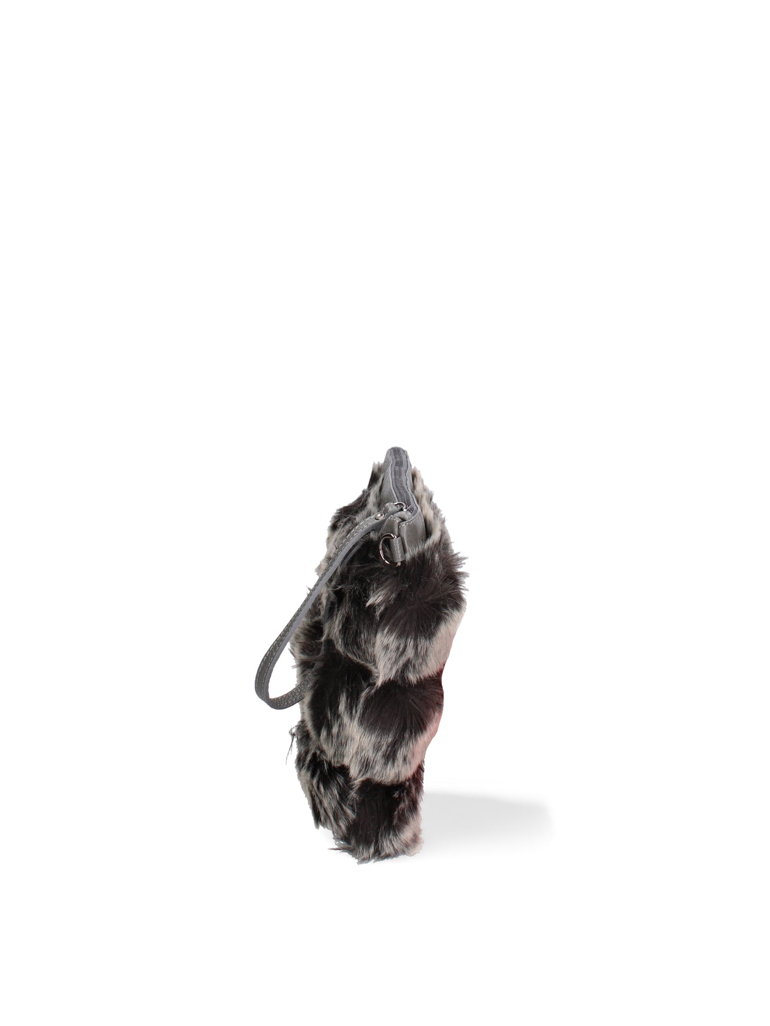 Volante Borsa a mano da donna Vera Pelle 8477-GRIGIO Gave Lux