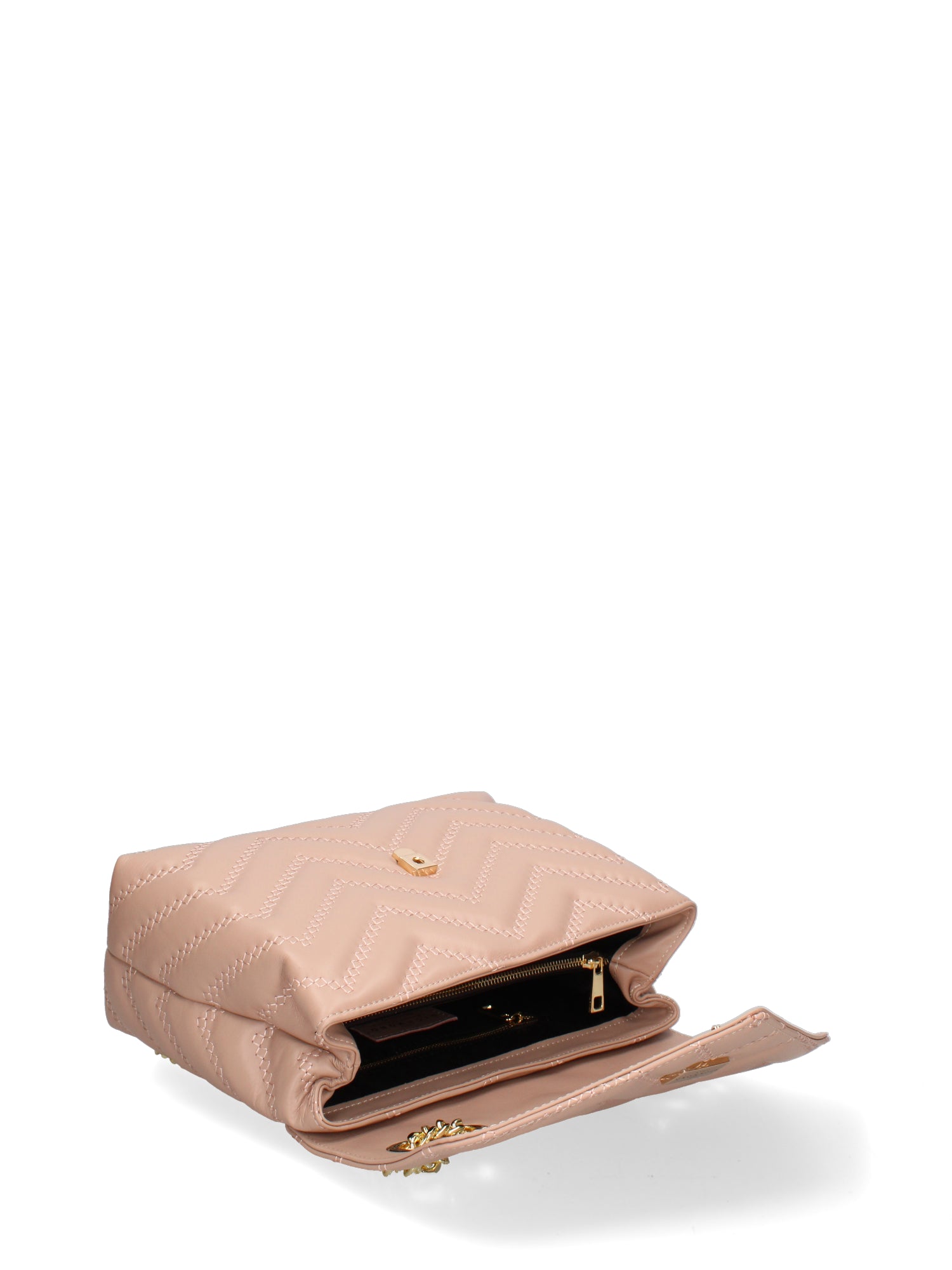 Borsa a spalla da donna Vera pelle JR-W-1105SA-NUDE-GOLD John Richmond