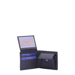 Portafoglio uomo in vera pelle Casual CC808-992-BLU Coveri Collection