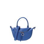 Mae Borsa a mano da donna Vera pelle 07142-D22 BLUETTE Viola Castellani