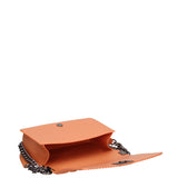 Borsa a mano donna 100% gomma FLAT PENKA M-DARK RUST-SATIN CDF Marc Ellis