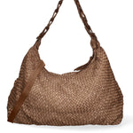 Asteria Borsa a spalla da donna Vera pelle 7799-TAUPE Gave Lux