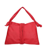 Borsa a spalla da donna Vera pelle 07171-S58 ROSSO FUOCO Viola Castellani