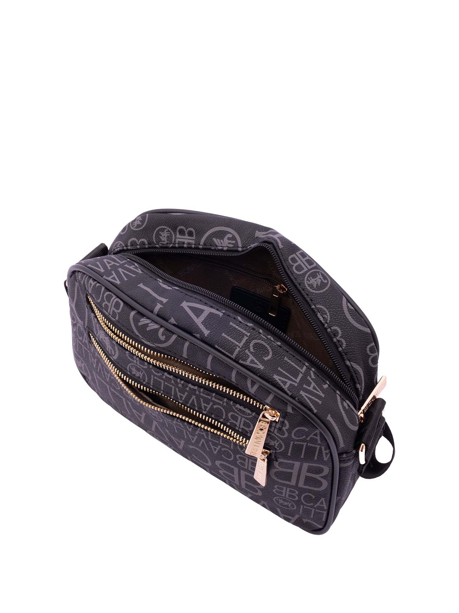 Borsa a tracolla da donna Ecopelle BC1362-NERO NERO B Cavalli