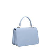 Borsa a mano da donna 100% pelle vegana PU 722-3PT-SKY BLUE Diana&co