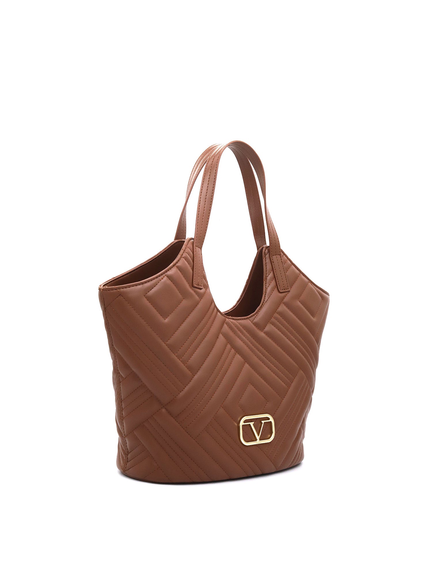 Biarriz Borsa Shopper da donna Ecopelle VT-220-MARRONE 19V69 Italia