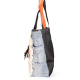 Anya Borsa a spalla da donna 100% Cotone 88109-51-BLU JEANS Gave Lux
