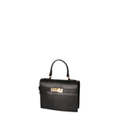 Borsa a mano da donna Vera pelle 07161-D28 NERO Roberta Rossi