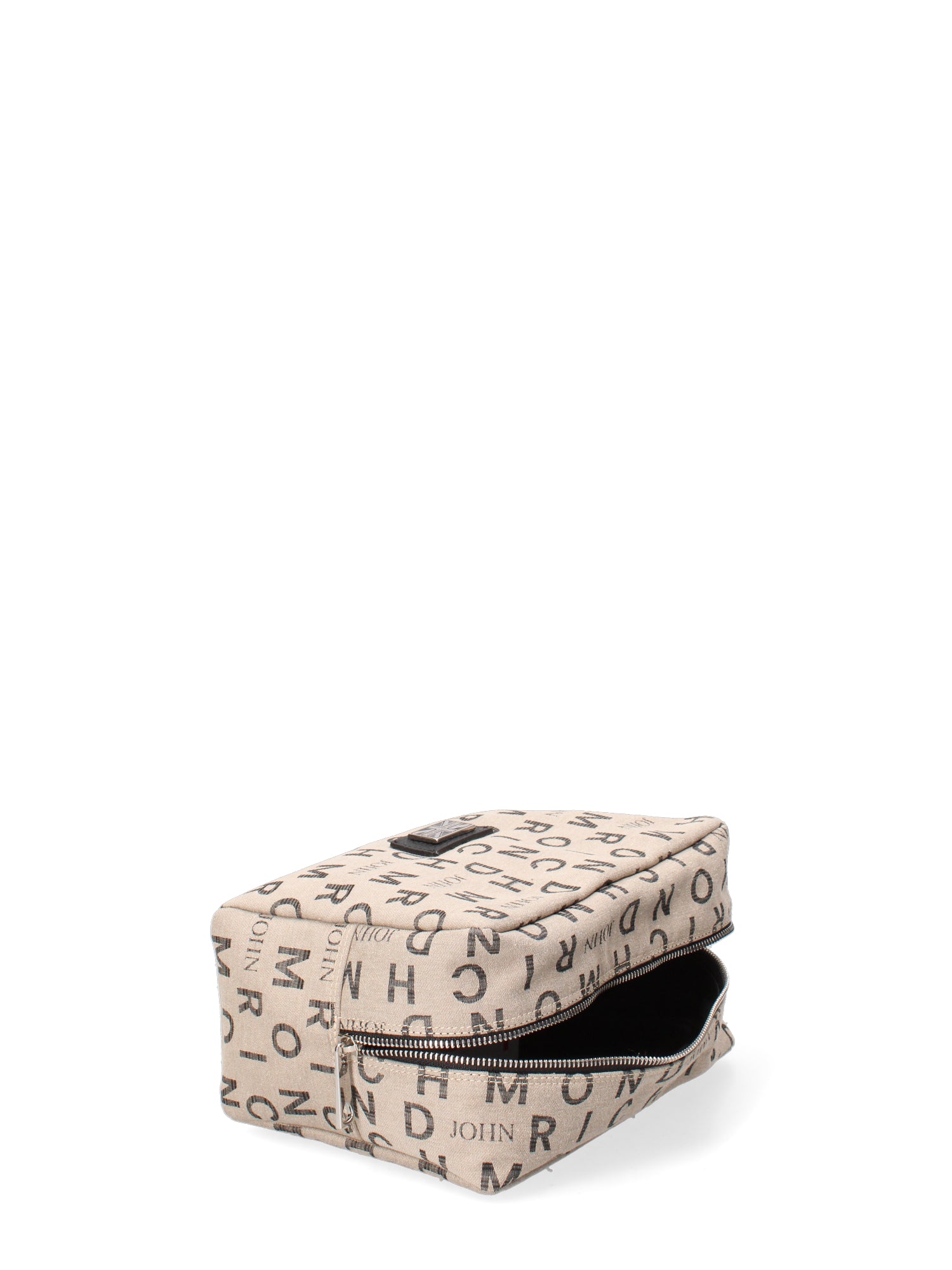 Pochette da donna Made in Italy 100% Tessuto JR-W-1153TP-BONE - BLACK-SILVER John Richmond