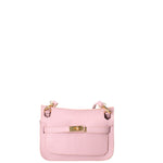 Katie Borsa a tracolla da donna 100% vera pelle 07145-D56 PINK Viola Castellani