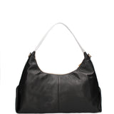 Borsa a spalla da donna Vera pelle 07233-BIANCO+D28 NERO Roberta Rossi