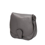 Bianca Borsa a tracolla da donna Vera pelle 10016 1020-S27 CENERE Gave Lux