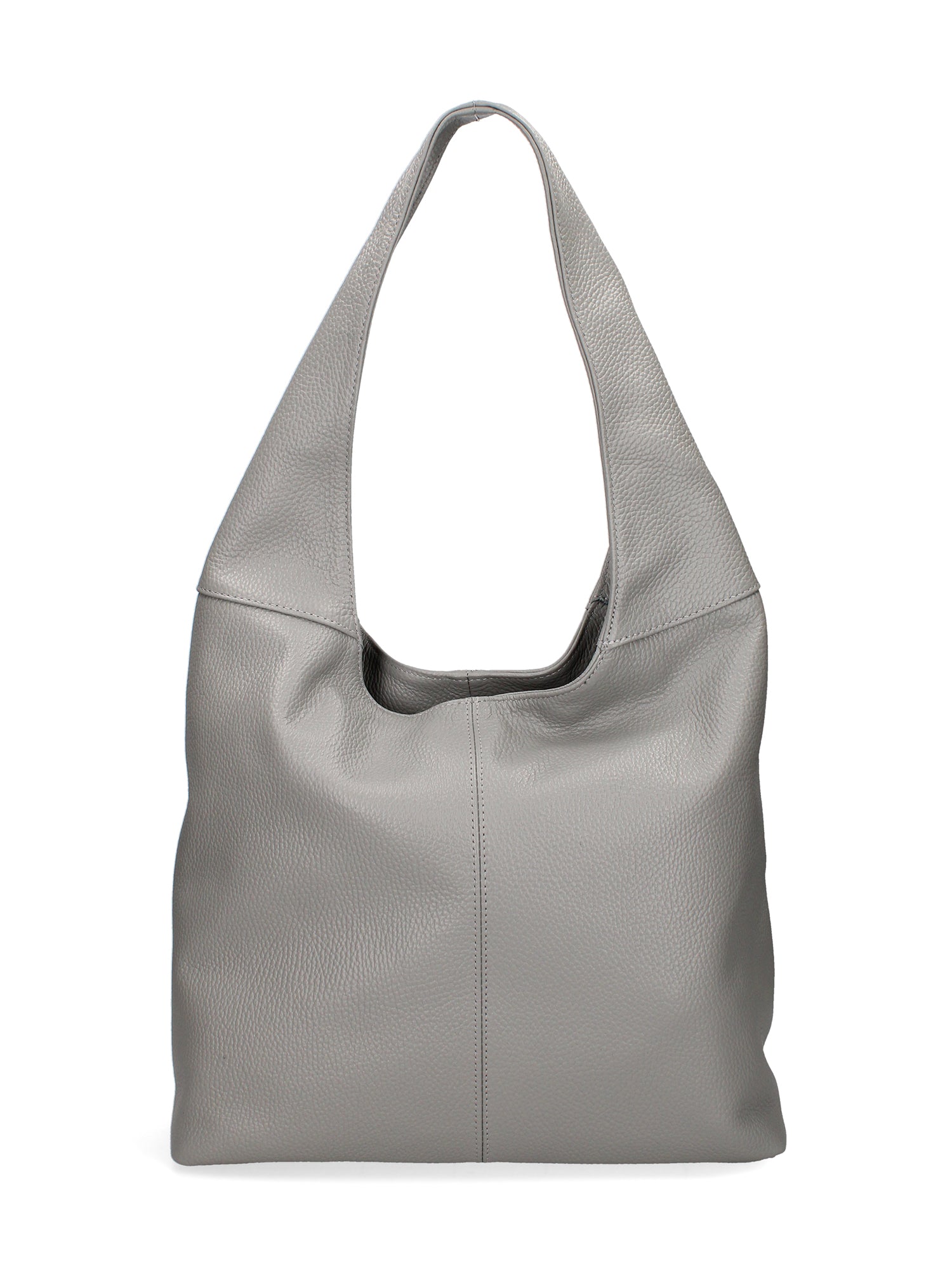 Aria Borsa a mano da donna 100% pelle 07029-D16 GRIGIO Gave Lux