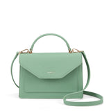 Borsa a mano da donna 100% pelle vegana PU 700-2PT-JADE Diana&co