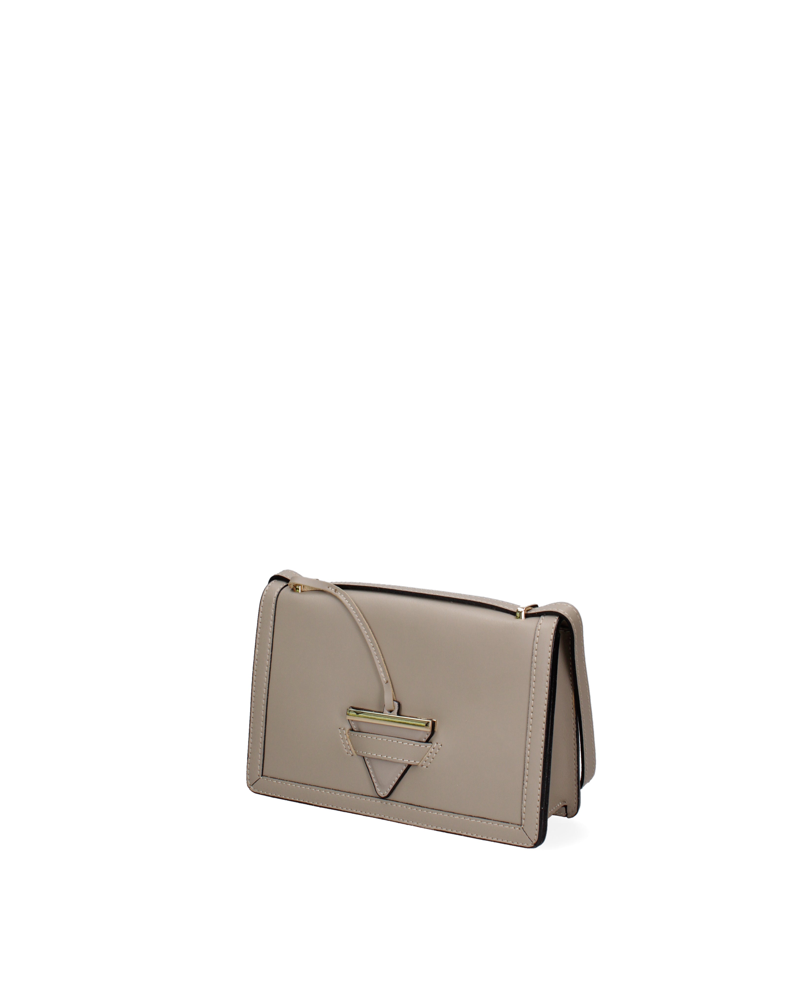 Ardena Borsa a tracolla da donna Vera pelle 1324-FANGO Gave Lux