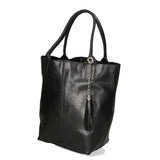 Althea Borsa a mano da donna Vera pelle 5190-019 NERO Gave Lux