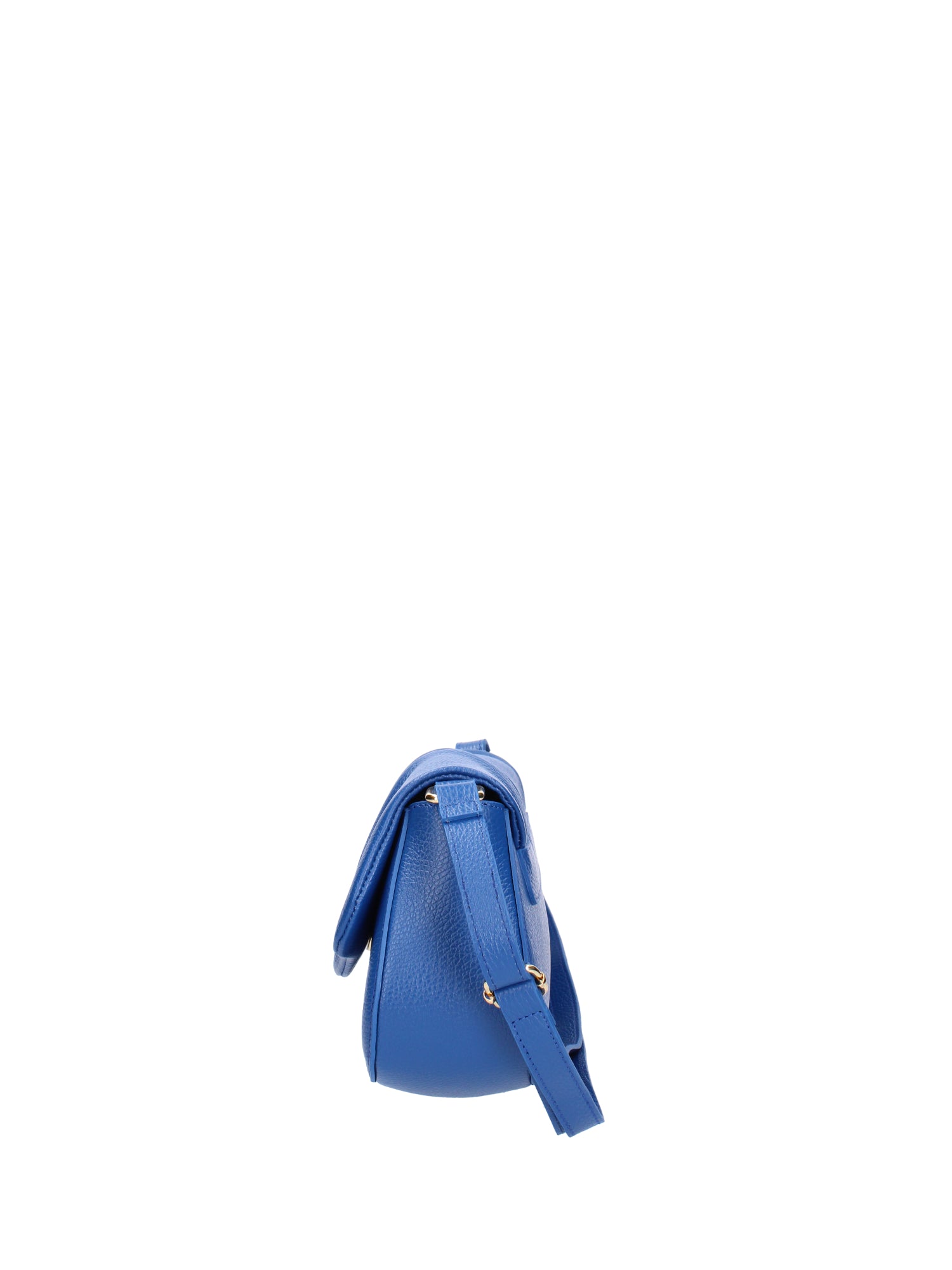 Borsa a spalla da donna Vera pelle 07152-D22 BLUETTE Viola Castellani