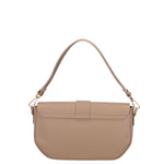 Borsa a spalla da donna Vera pelle 07229-L110 TAUPE Roberta Rossi