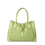 Jordana Borsa a mano da donna Vera pelle e suede 07150-L260 PISTACCHIO Viola Castellani